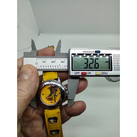 Betty Boop Yellow Face Vintage Watch Bokai B-170 - Picture 8 of 14